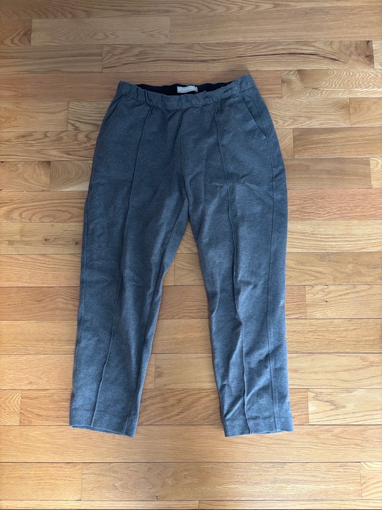 Everlane Gray Casual Stretch Trouser Capris
